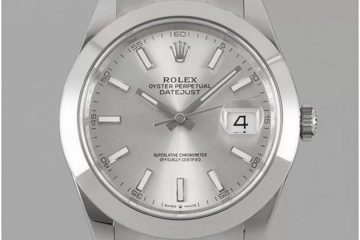 Datejust 126300 41mm Oys SS/SS Silver/Stk VSF DD3235 - Image 2