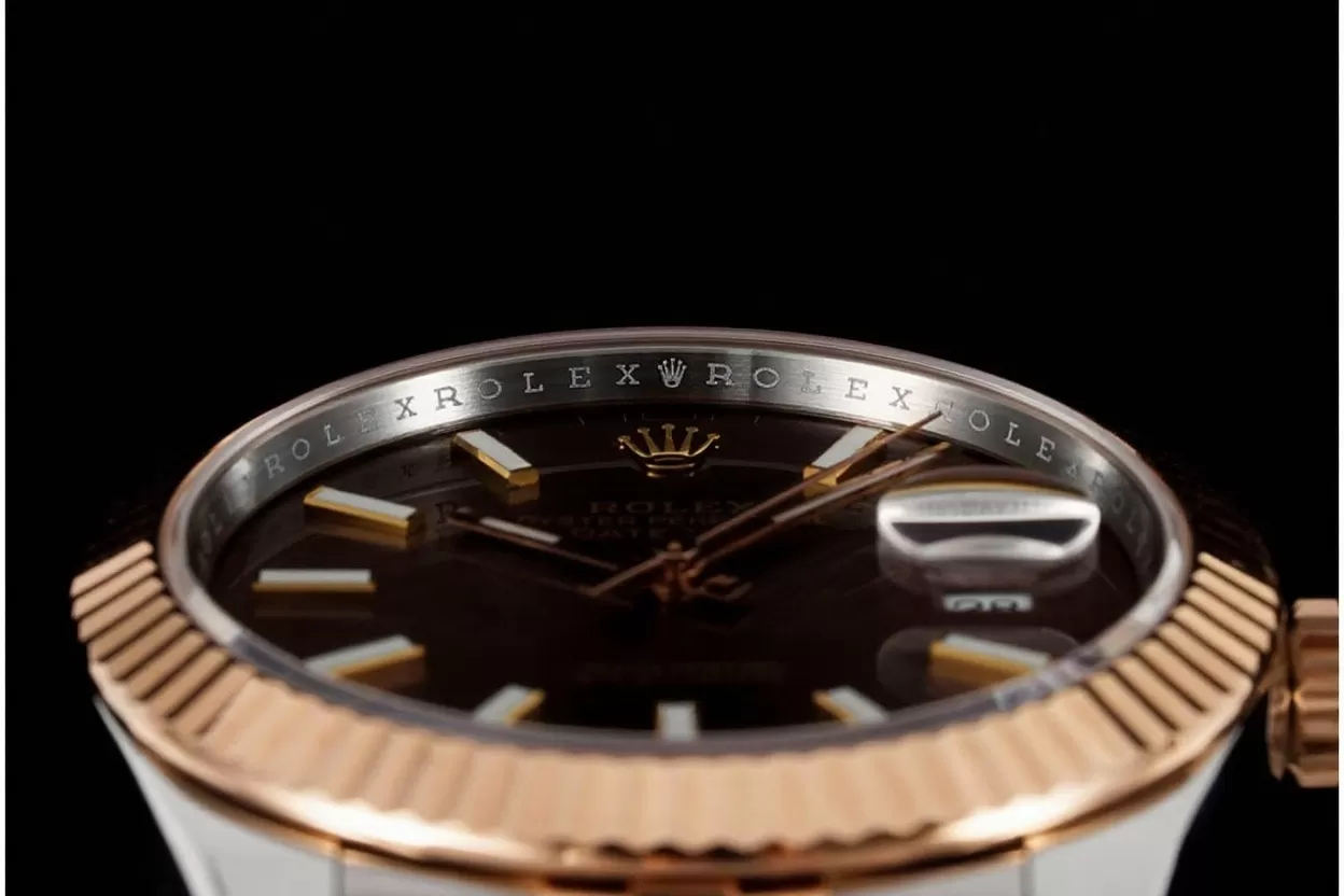 Datejust 126331 41mm Jub SS/RG Brown/Stk VSF DD3235 - Image 5