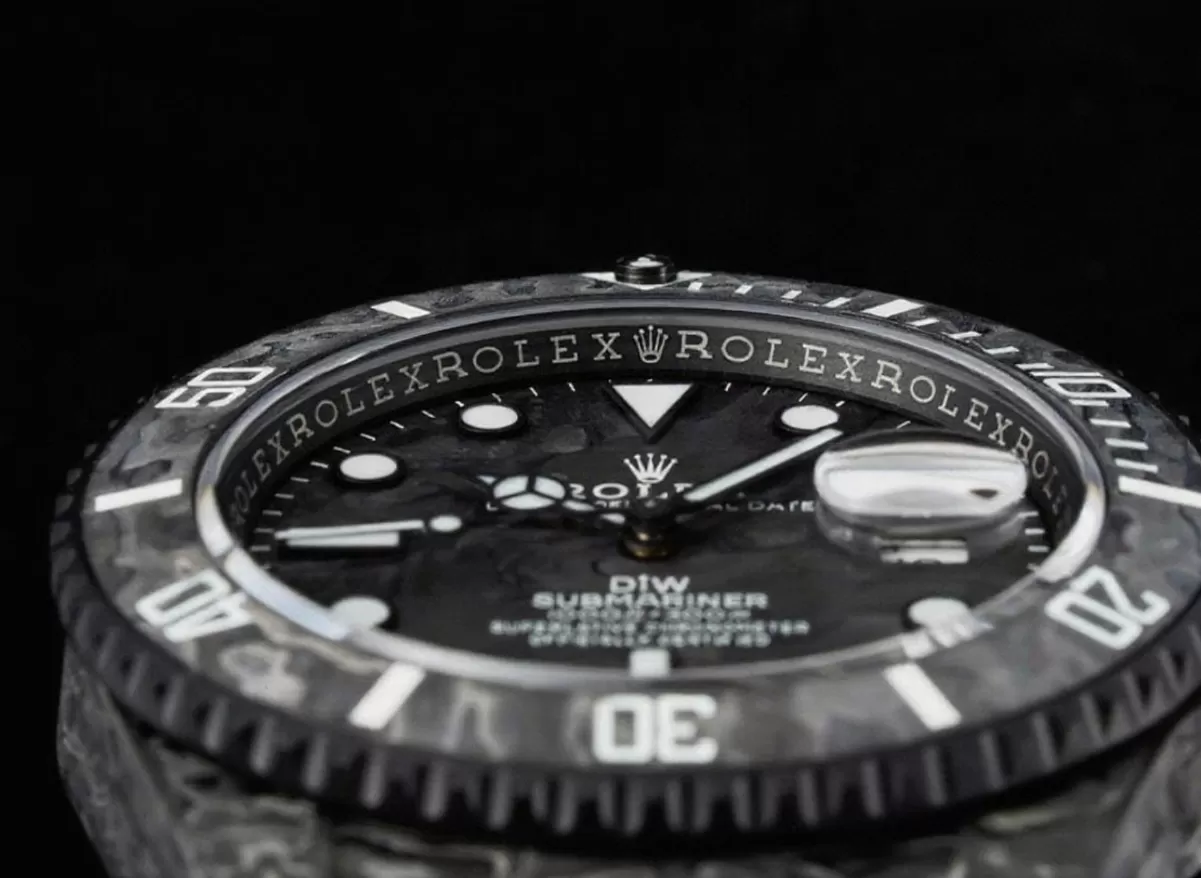 Submariner DIW 40MM Carbon/NY Black/White VSF VS3135 - Image 10