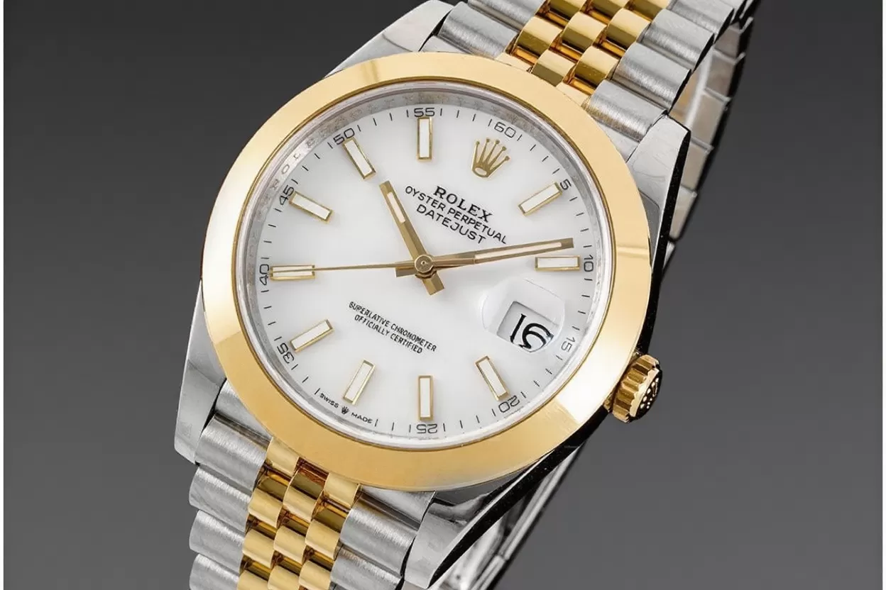 Datejust 126303 41mm Jub SS/YG White/Stk VSF DD3235