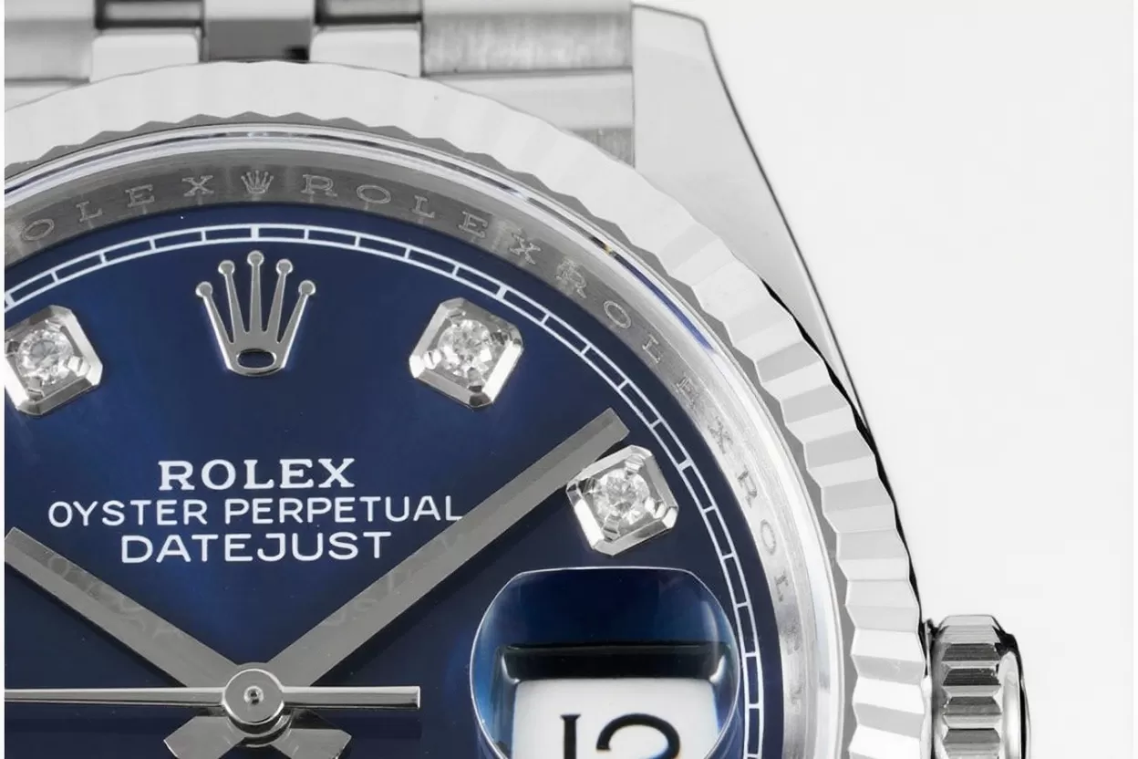 Datejust 126234 36mm Jub SS/SS Blue/Dia VSF DD3235 - Image 3