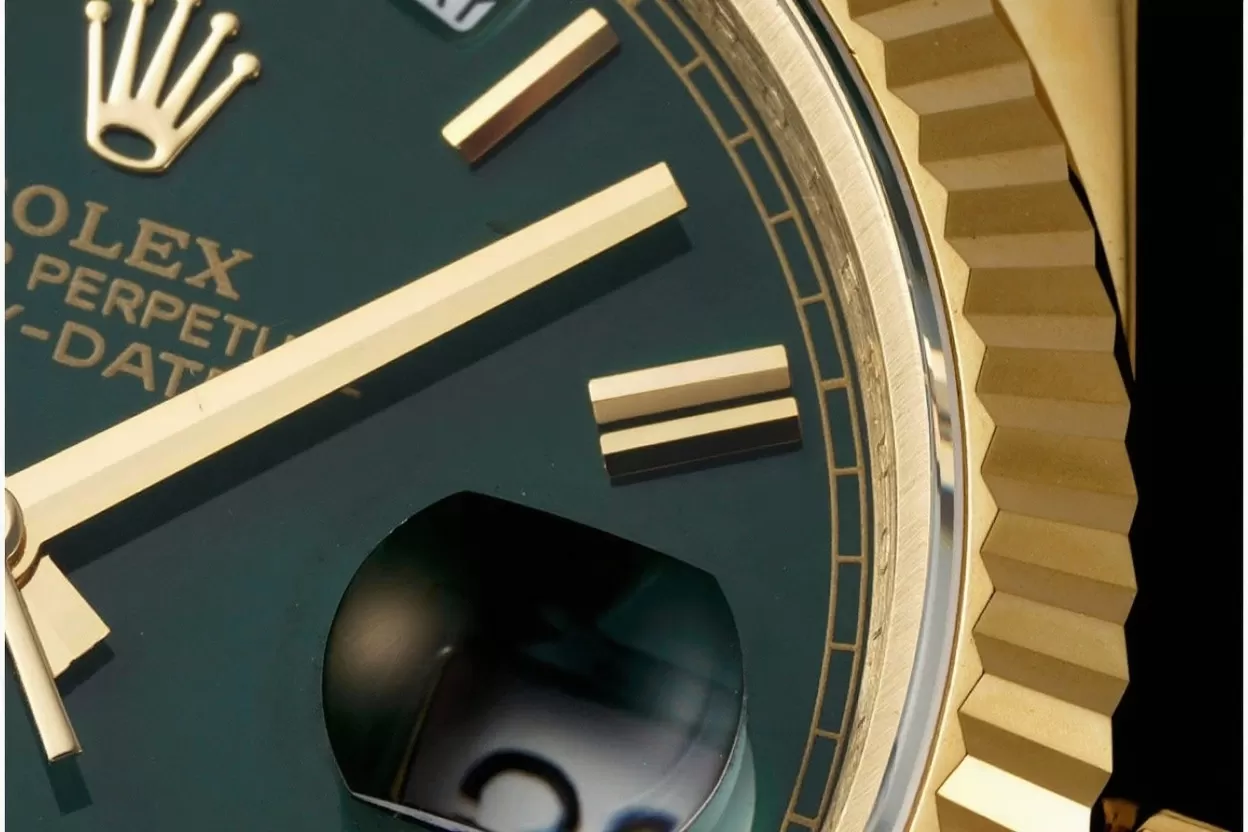 DayDate 228238 40mm Pres YG/YG Green Dial GMF A2836 (Gain Weight) - Image 9