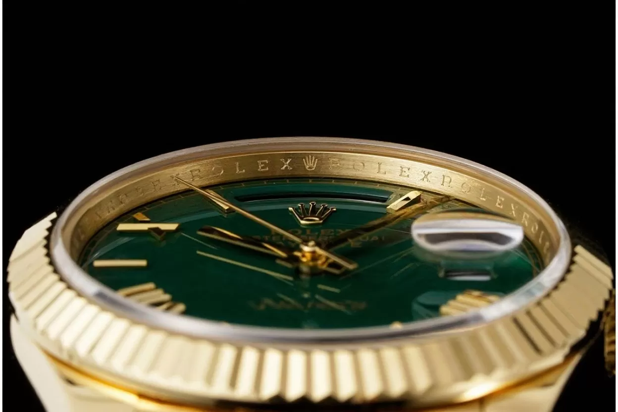 DayDate 228238 40mm Pres YG/YG Green Dial GMF A2836 (Gain Weight) - Image 10
