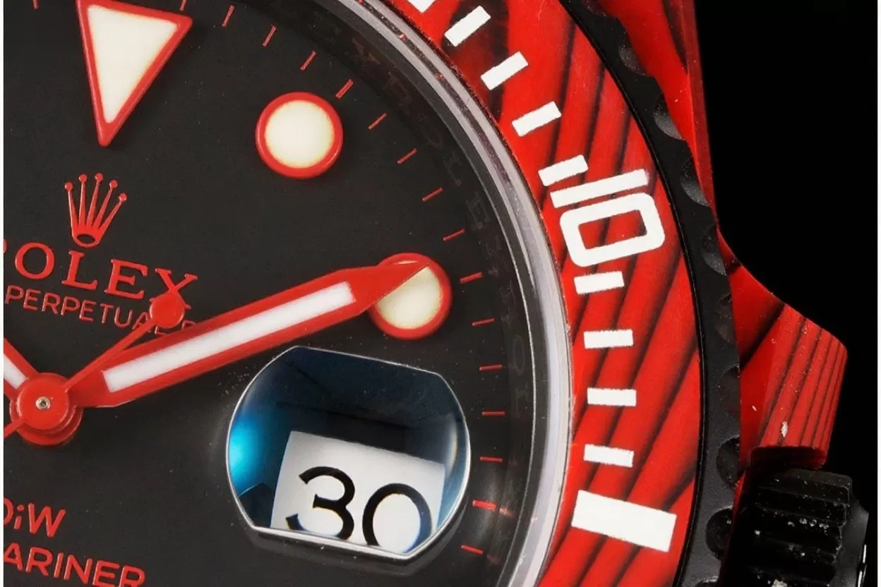 Submariner DIW 40mm 904L SS/NY Red Dial VSF VS3135 - Image 4