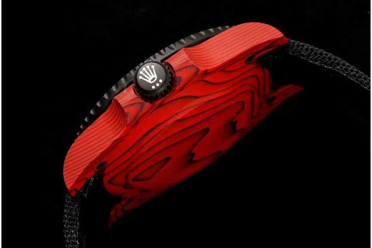 Submariner DIW 40mm 904L SS/NY Red Dial VSF VS3135 - Image 5