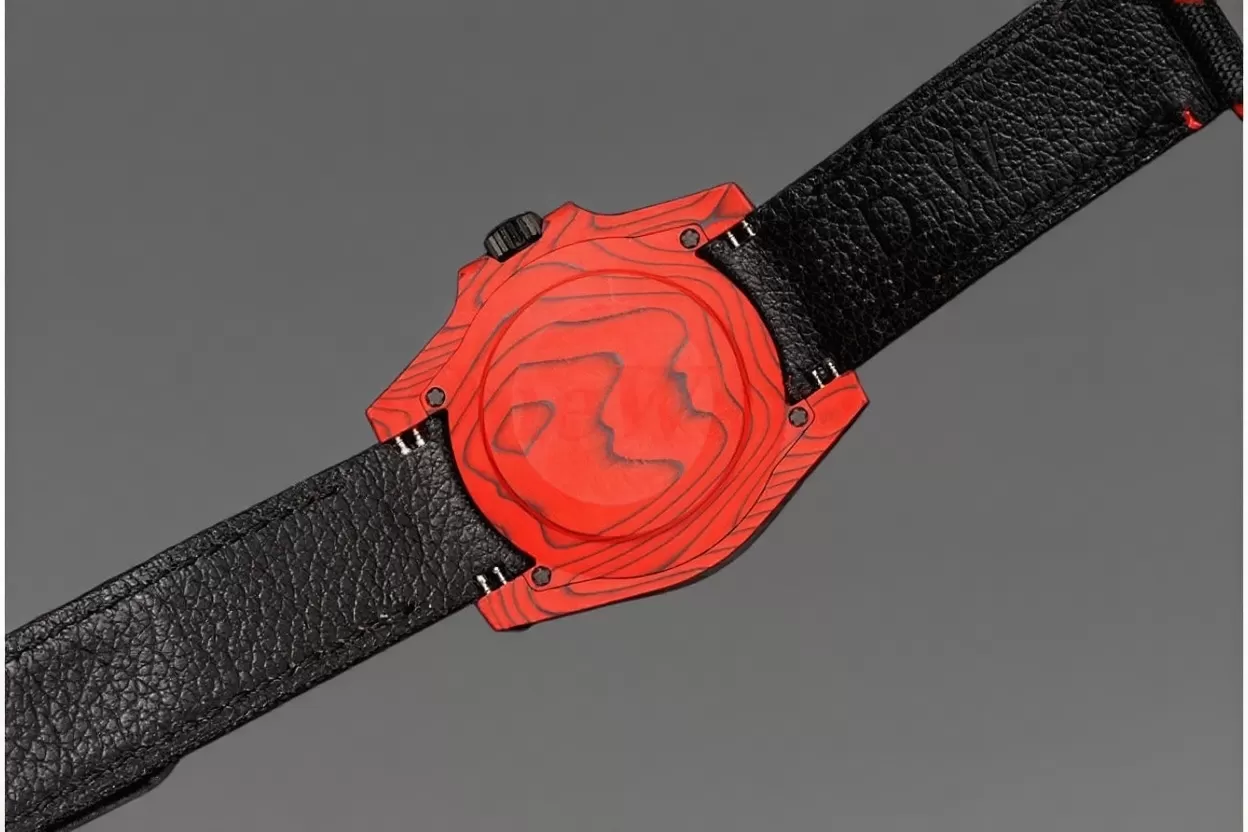 Submariner DIW 40mm 904L SS/NY Red Dial VSF VS3135 - Image 7