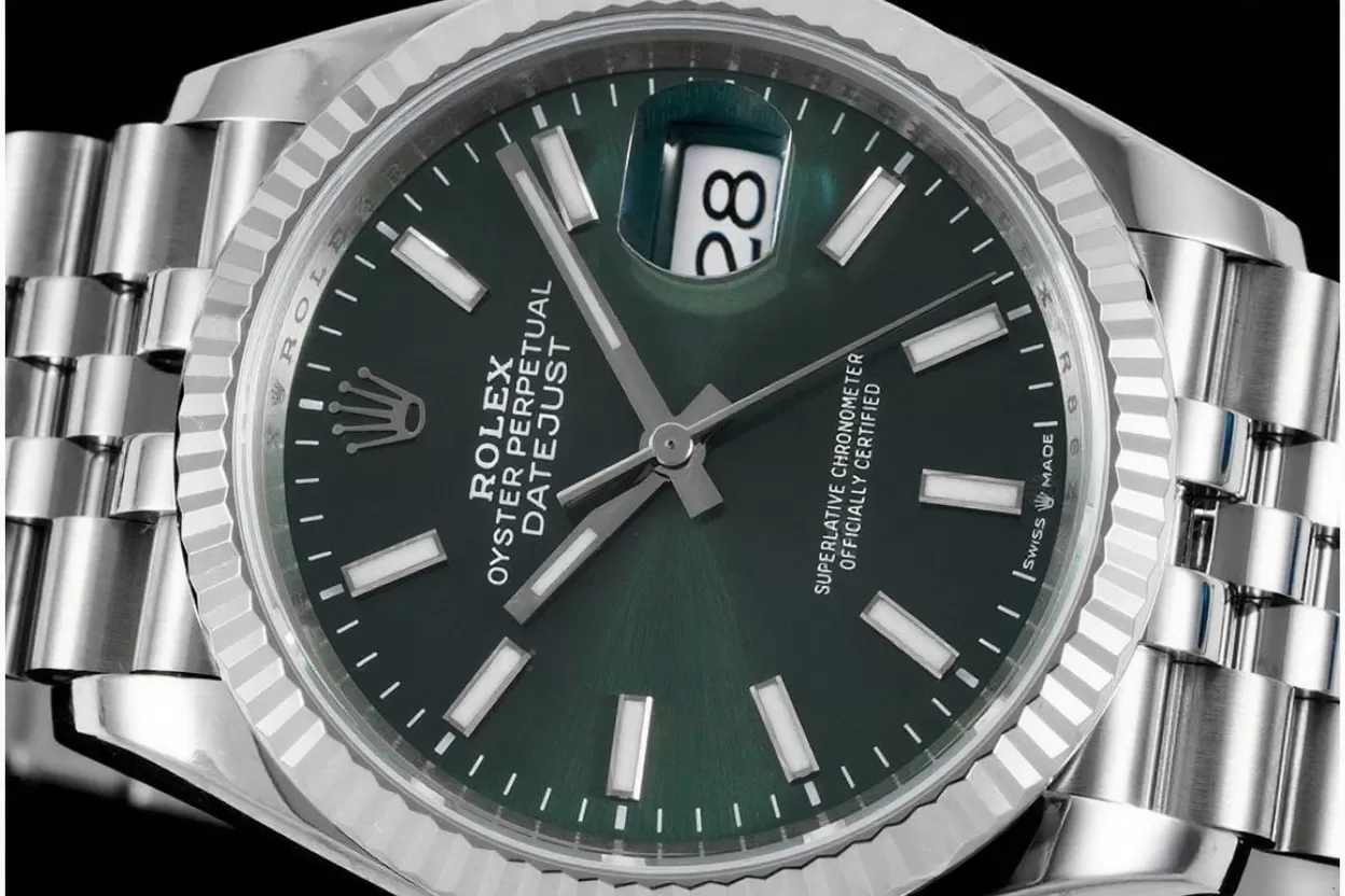 Datejust 126234 36mm Jub SS/SS Green/Stk VSF DD3235 - Image 3