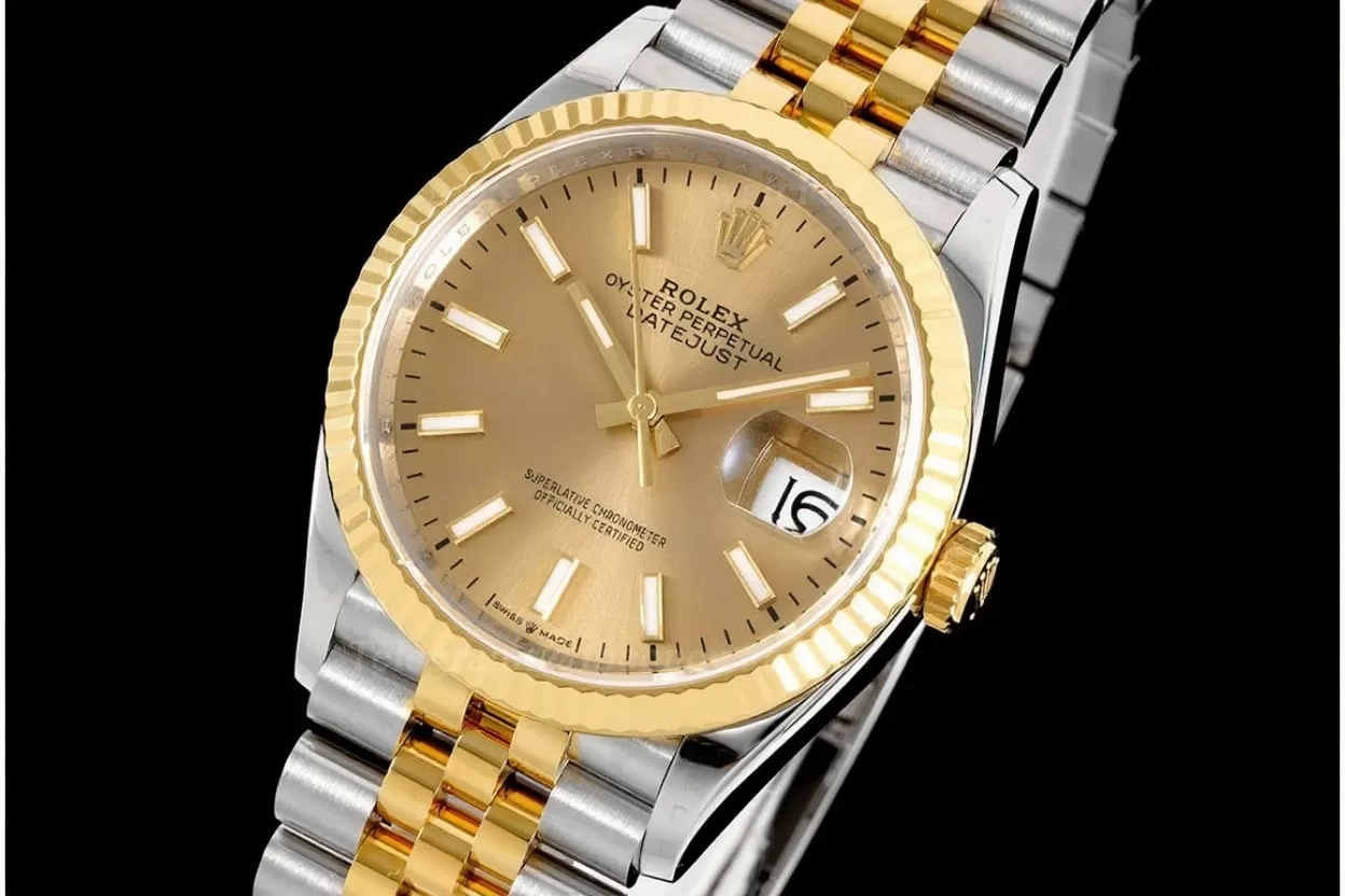 Datejust 126233 36mm Jub YG/SS Gold/Stk VSF DD3235