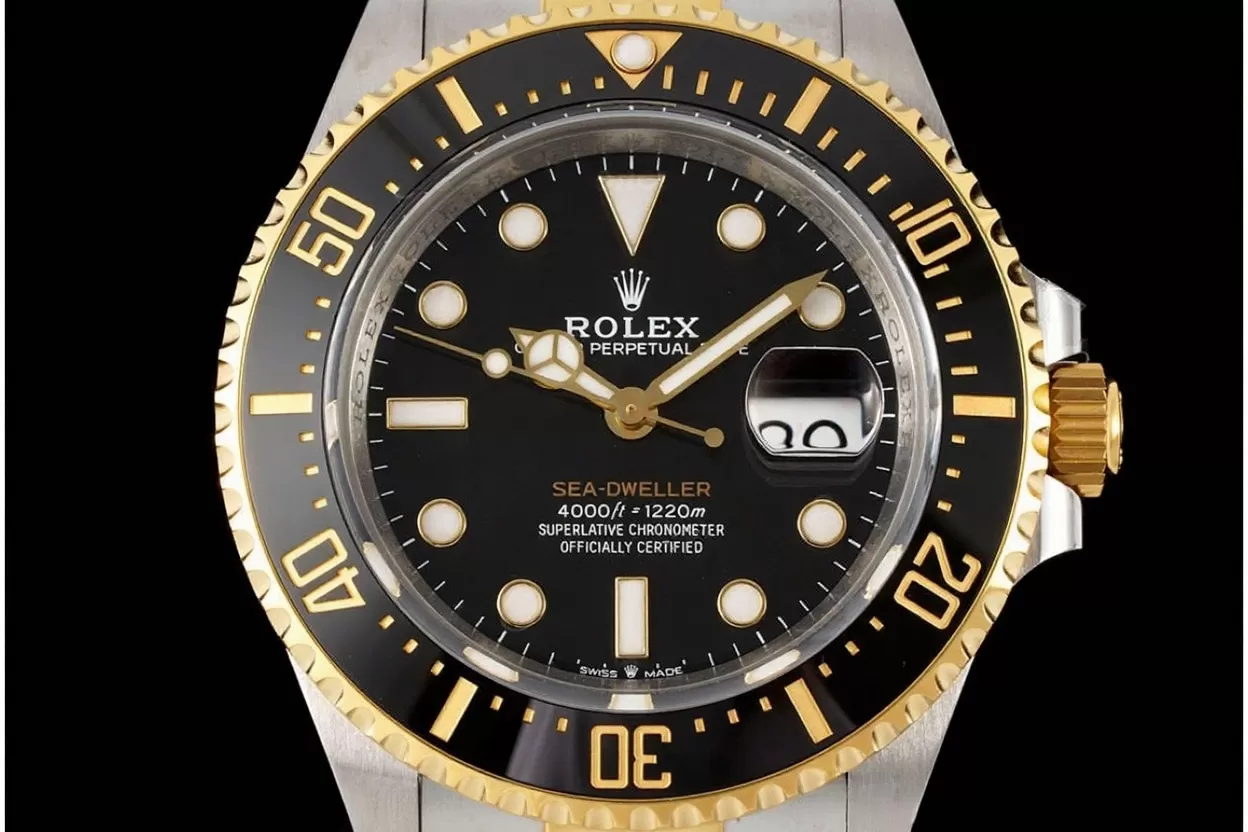 SeaDweller 126603 43mm YG/SS Black Dial VSF DD3235 - Image 2