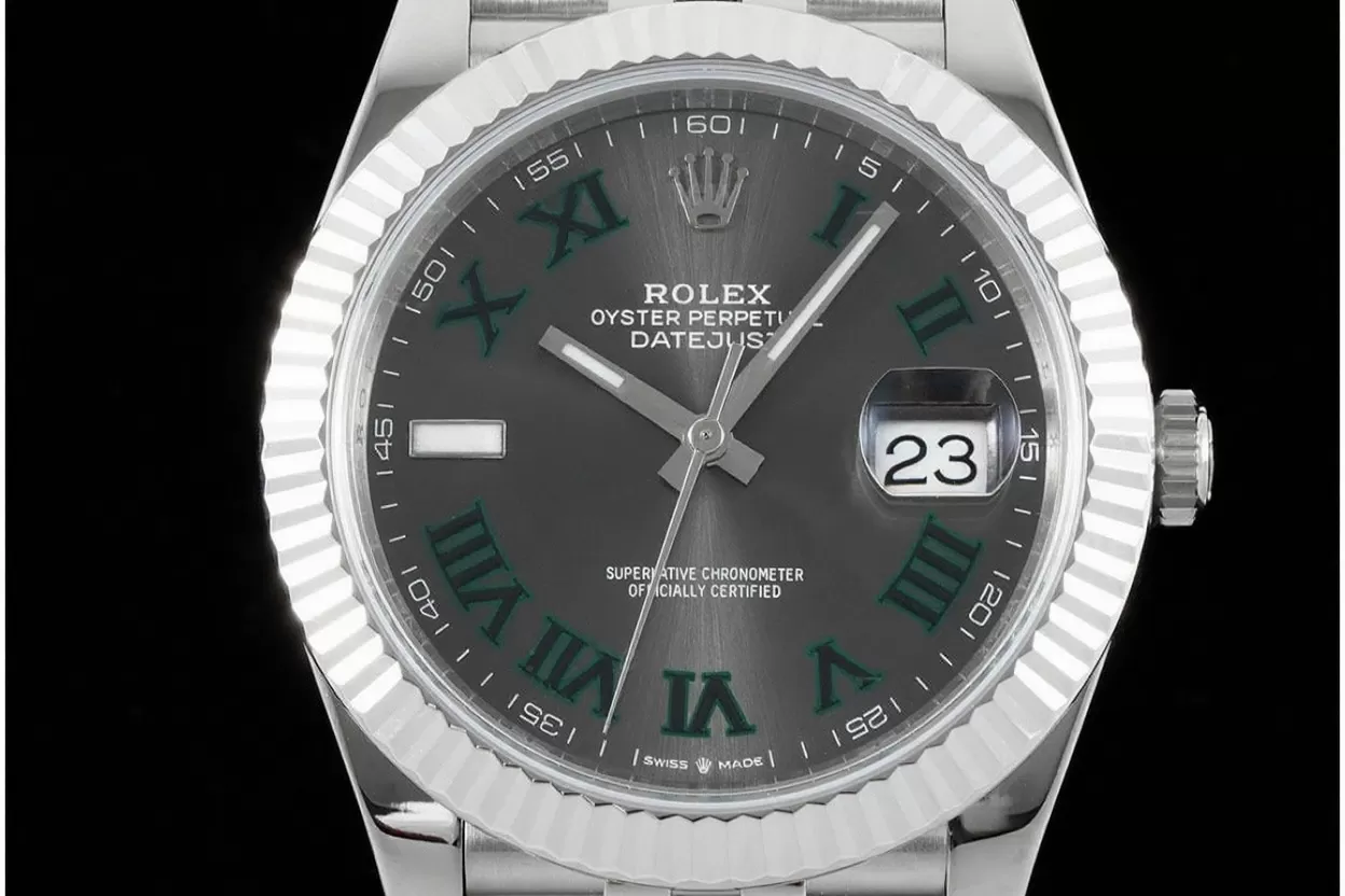 Datejust 126334 41mm Wimbledon Jub SS/SS Grey Dial VSF DD3235 - Image 2