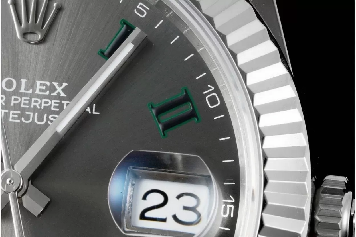 Datejust 126334 41mm Wimbledon Jub SS/SS Grey Dial VSF DD3235 - Image 5