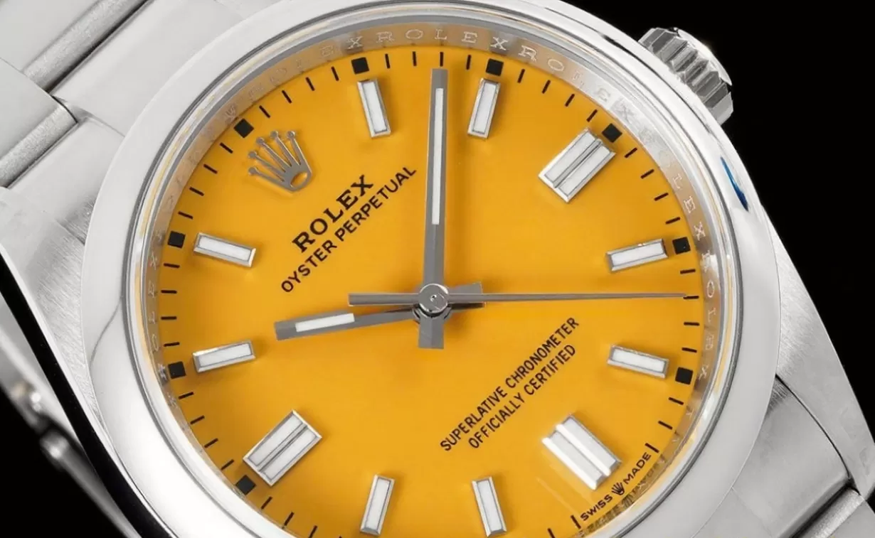 Oyster Perpetual 126000 36mm SS/SS Yellow/Stk VSF VS3230 - Image 4