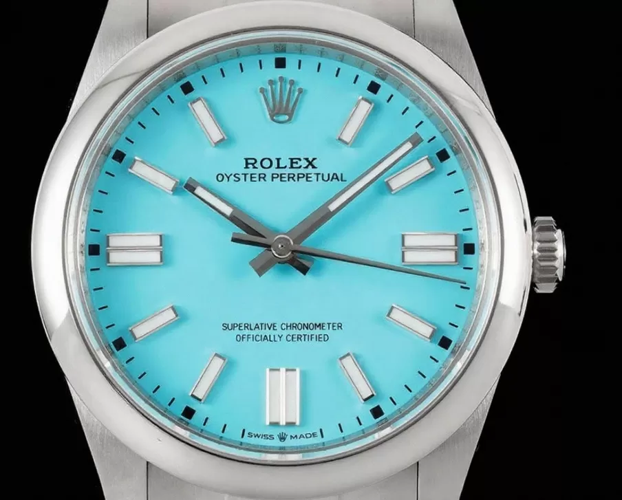 Oyster Perpetual 124300 41mm SS/SS Tiffany Blue Dial VSF VS3230 - Image 2