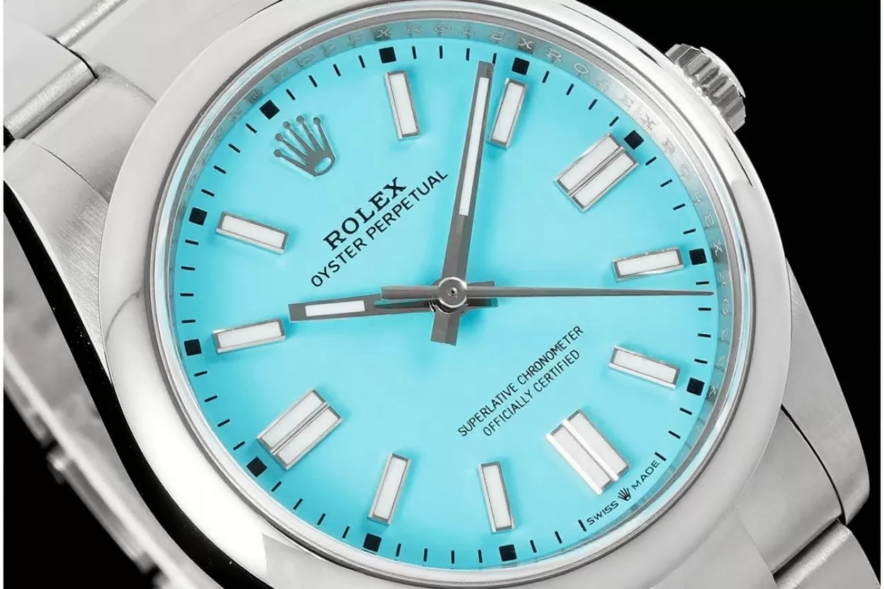 Oyster Perpetual 124300 41mm SS/SS Tiffany Blue Dial VSF VS3230 - Image 4