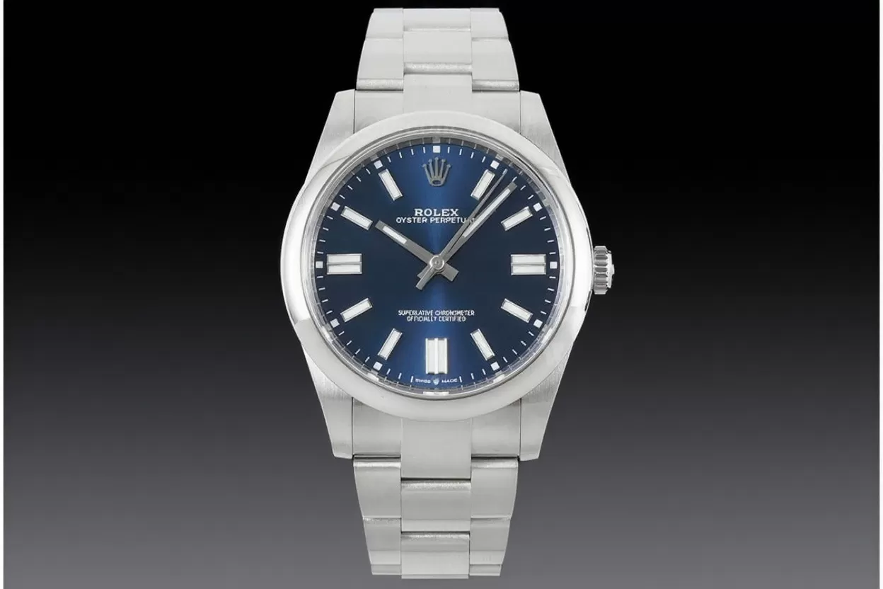Oyster Perpetual 124300 41mm SS/SS Blue Dial VSF VS3230 - Image 3