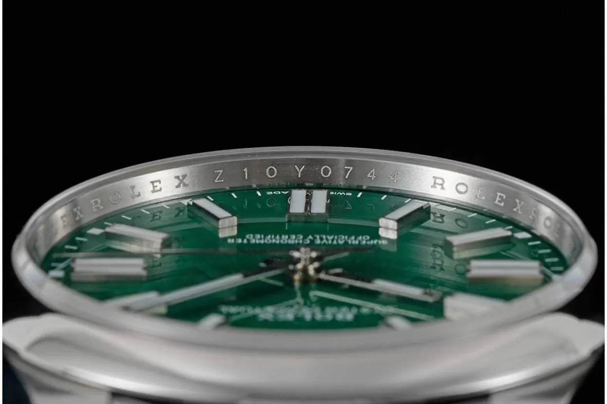 Oyster Perpetual 124300 41mm SS/SS Green Dial VSF VS3230 - Image 6