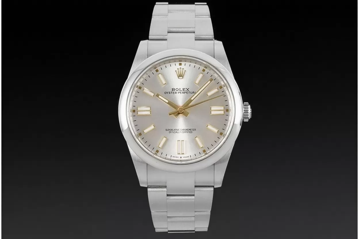 Oyster Perpetual 124300 41mm SS/SS Silver Dial VSF VS3230 - Image 3