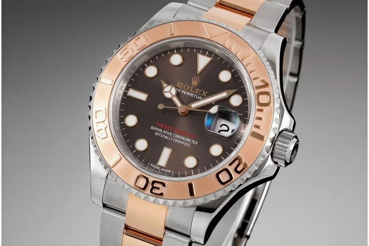 Yacht-Master 116621 40mm RG/SS Brown Dial VSF VS3135