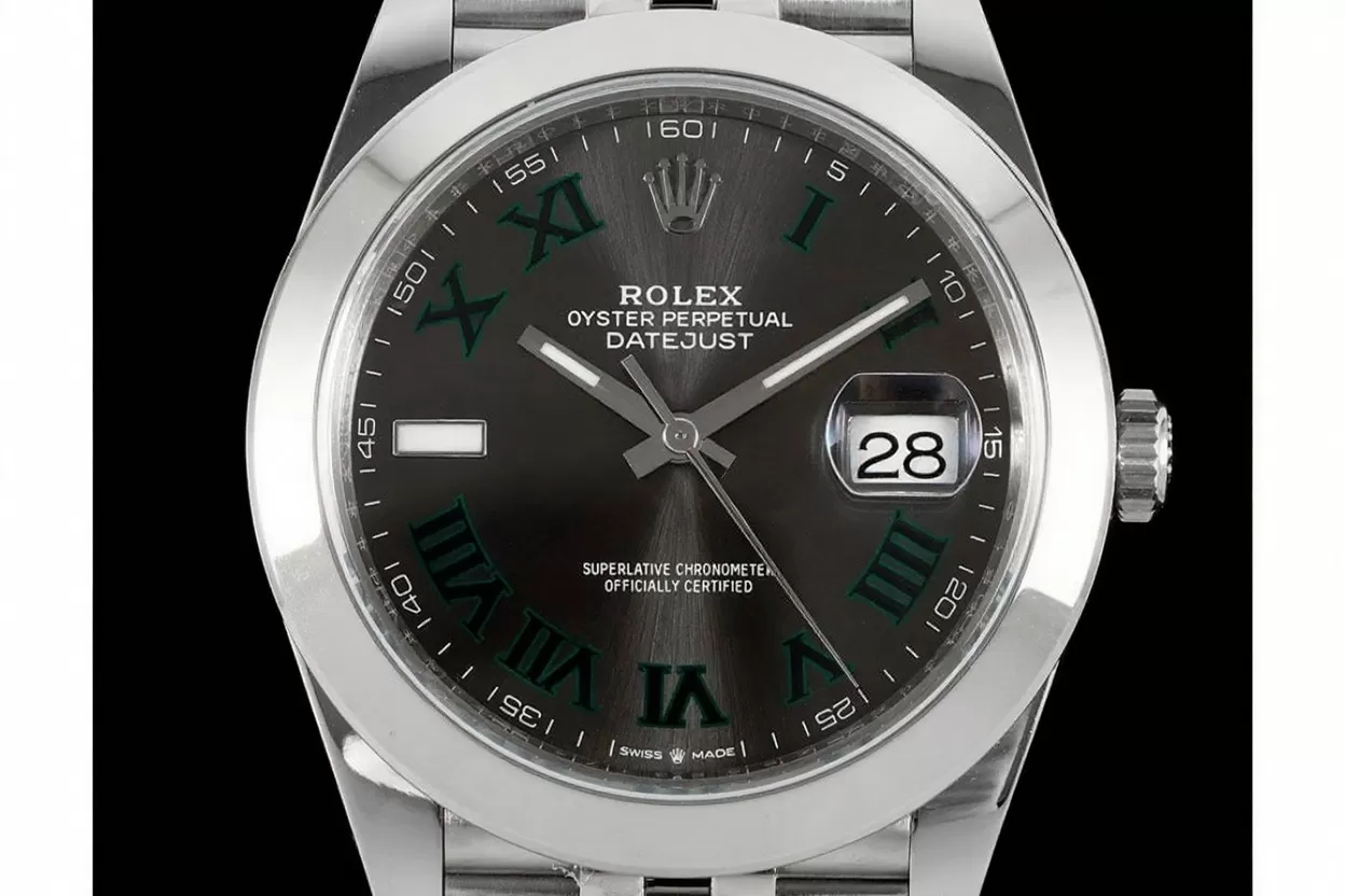 Datejust 126300 41mm Wimbledon Jub SS/SS Grey/Rmn VSF DD3235 - Image 2
