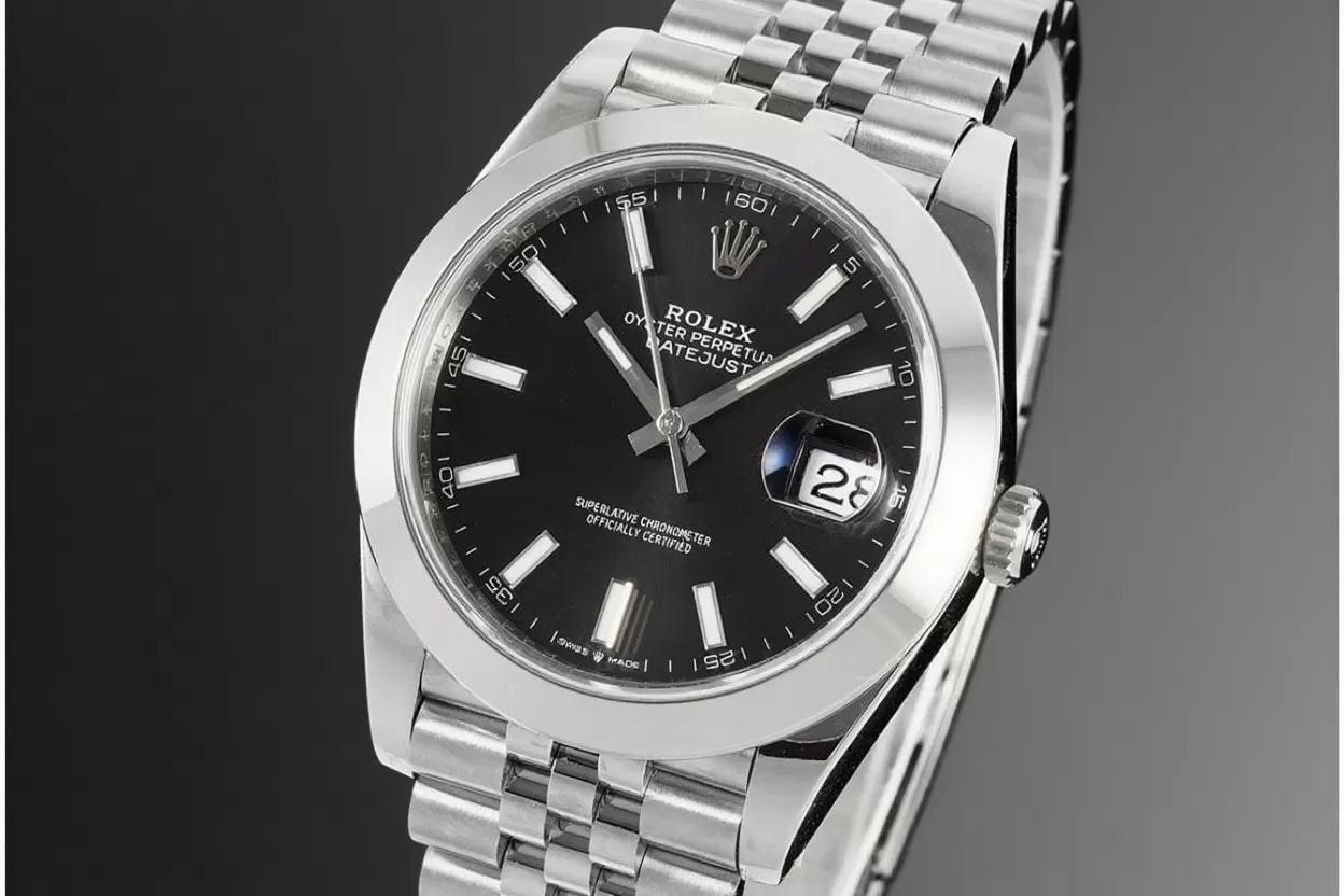 Datejust 126300 41mm Jub SS/SS Black Dial VSF DD3235