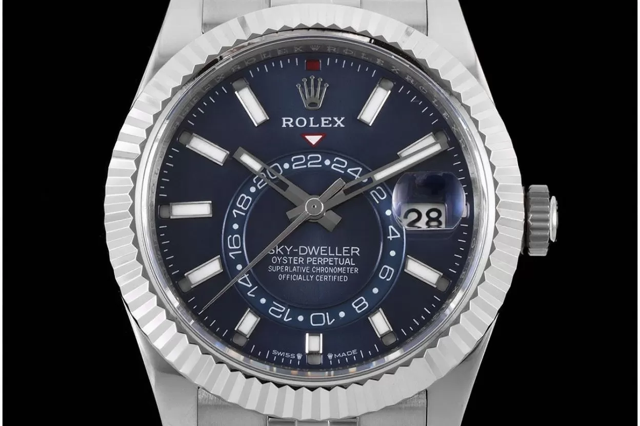 SkyDweller 326934 42mm SS/SS Blue Dial ZF A2824 - Image 2