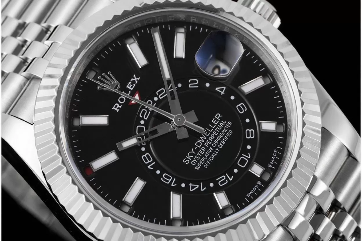 SkyDweller 326934 42mm SS/SS Black Dial ZF A2824 - Image 2