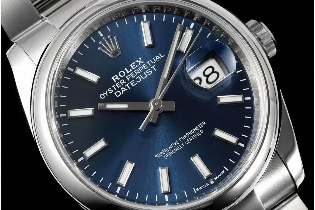 Datejust 126200 36mm Oys SS/SS Blue Dial VSF DD3235 - Image 2