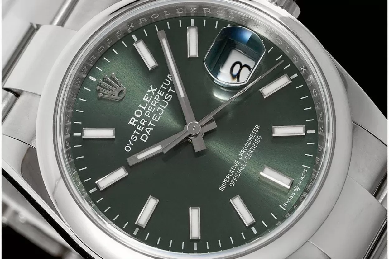 Datejust 126200 36mm Oys SS/SS Green Dial VSF DD3235 - Image 3