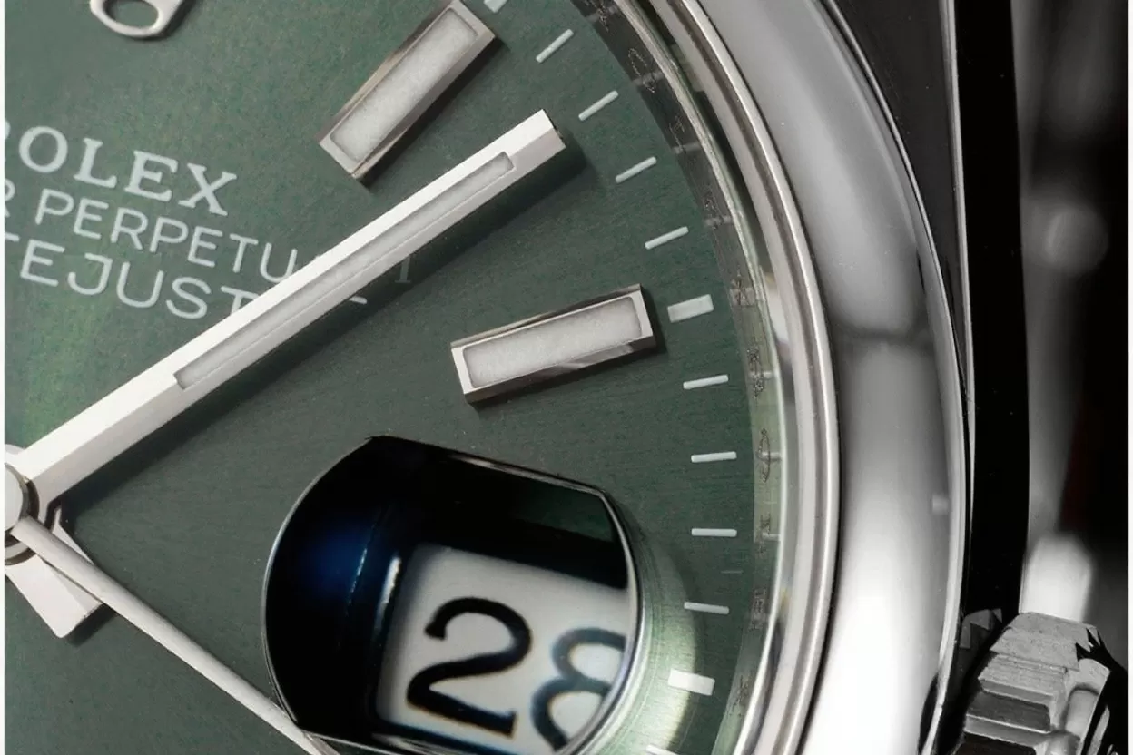 Datejust 126200 36mm Oys SS/SS Green Dial VSF DD3235 - Image 5