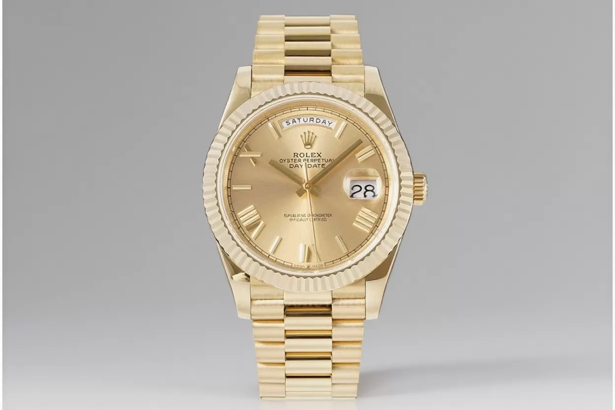 DayDate 228238 40mm YG/YG O Gold Dial JDF V4 VR3255 (Gain Weight) - Image 3