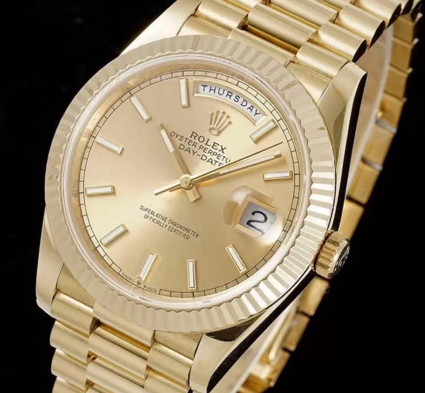 DayDate 228238 40mm YG/YG Gold/Stk JDF V4 VR3255 (Gain Weight)