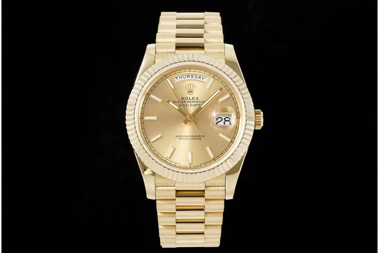 DayDate 228238 40mm YG/YG Gold/Stk JDF V4 VR3255 (Gain Weight) - Image 4