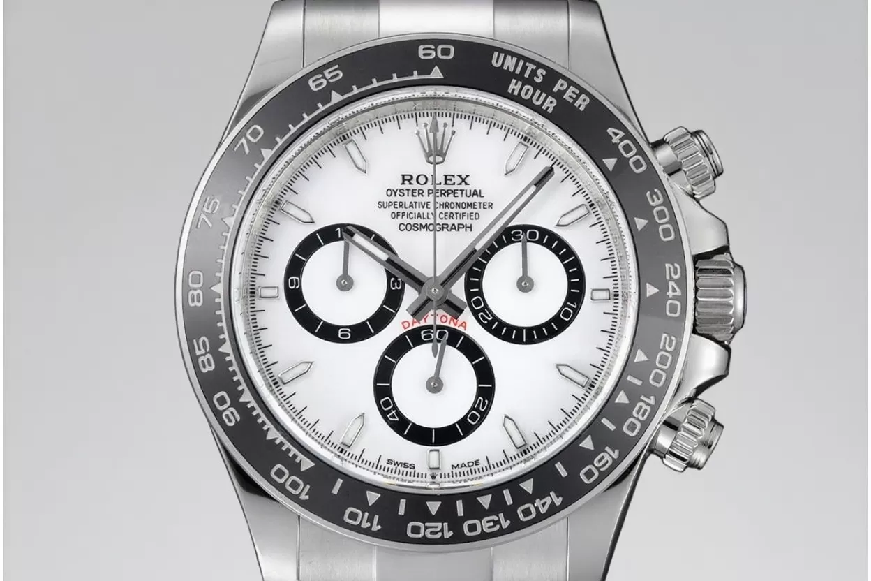 Daytona 126500LN 40mm SS/SS White Dial BTF DD4131 Super Clone - Image 2