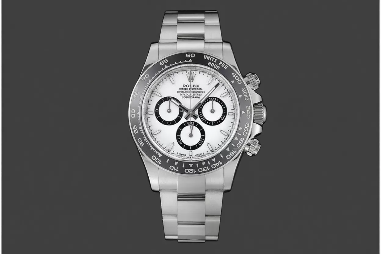 Daytona 126500LN 40mm SS/SS White Dial BTF DD4131 Super Clone - Image 3