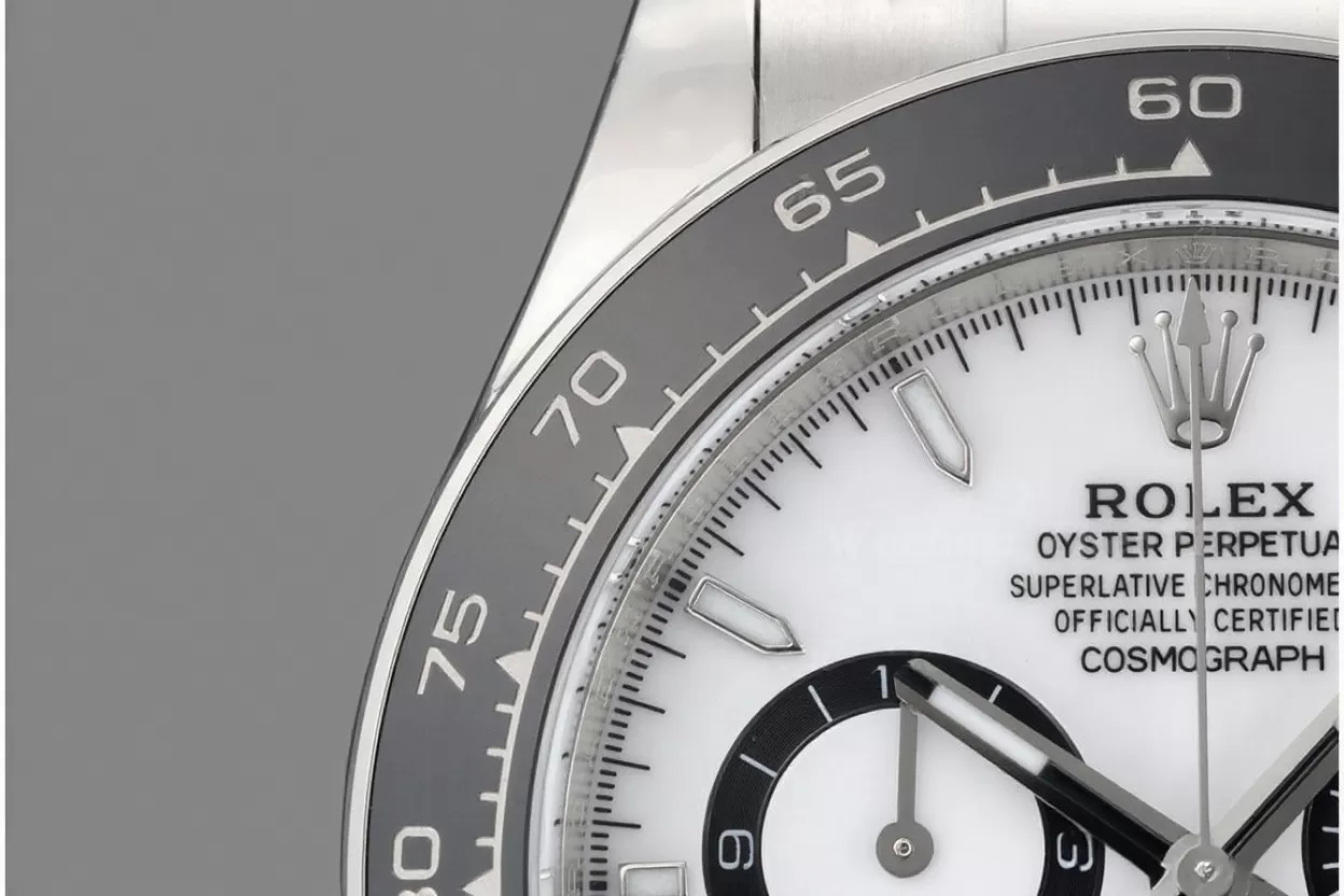 Daytona 126500LN 40mm SS/SS White Dial BTF DD4131 Super Clone - Image 7