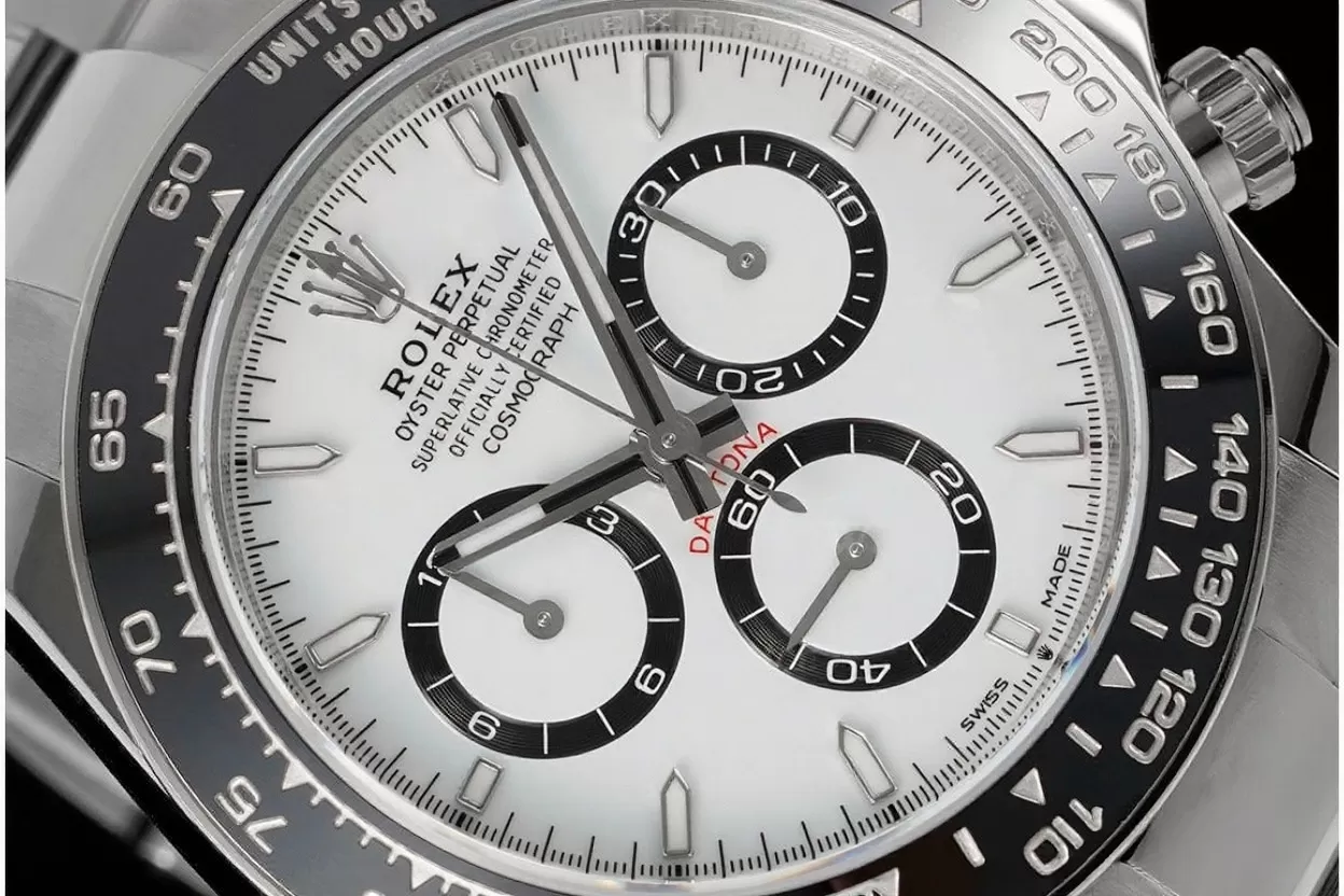Daytona 126500LN 40mm SS/SS White Dial VSF DD4131 Super Clone - Image 3