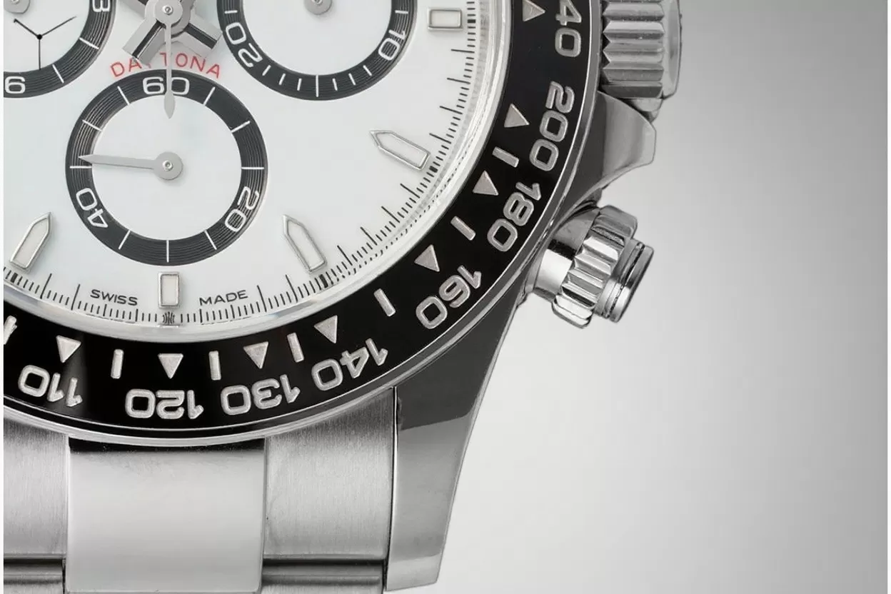 Daytona 126500LN 40mm SS/SS White Dial VSF DD4131 Super Clone - Image 6