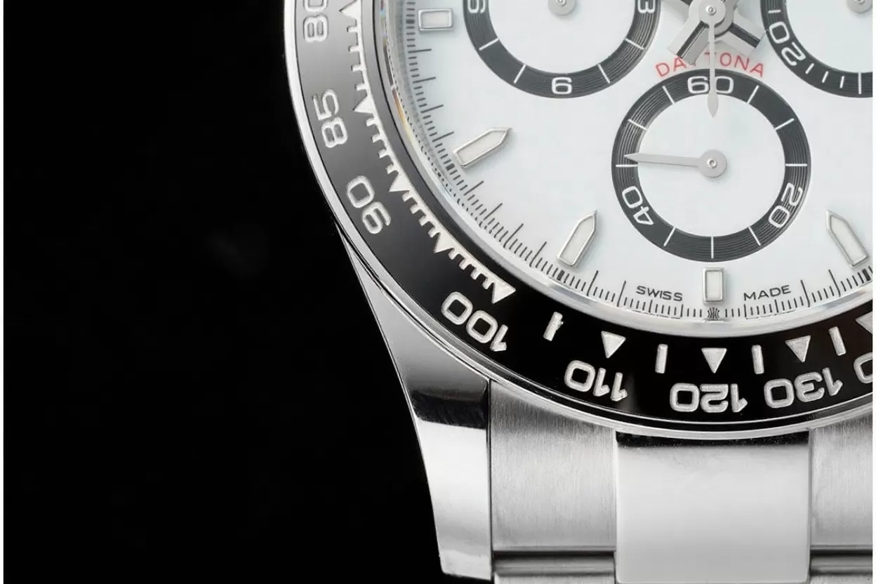 Daytona 126500LN 40mm SS/SS White Dial VSF DD4131 Super Clone - Image 5