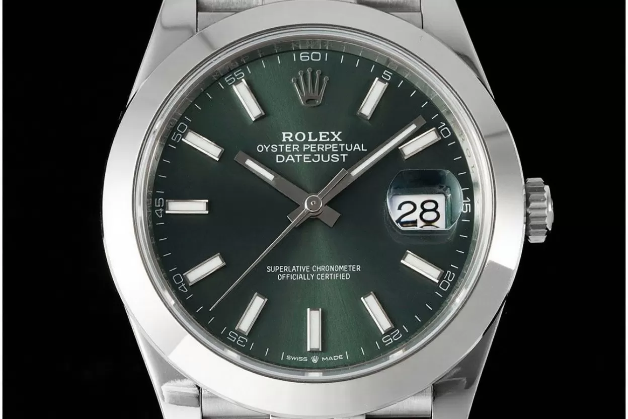 Datejust 126300 41mm Jub SS/SS Green Dial VSF DD3235 - Image 2