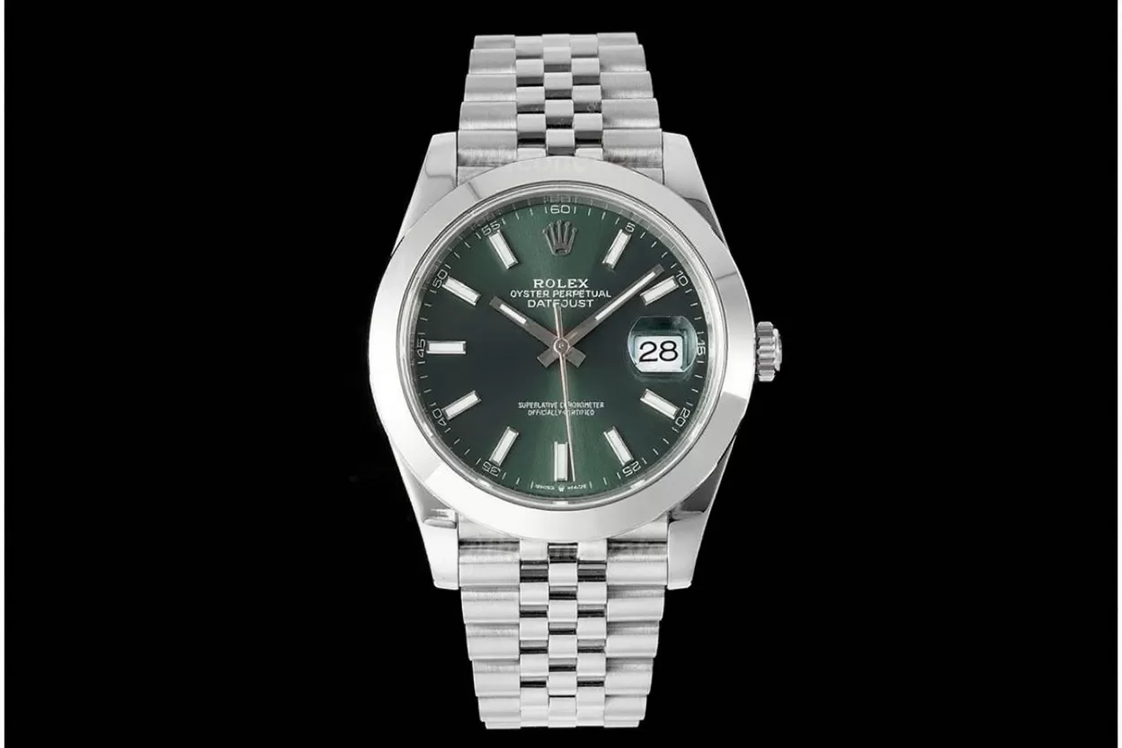 Datejust 126300 41mm Jub SS/SS Green Dial VSF DD3235 - Image 4