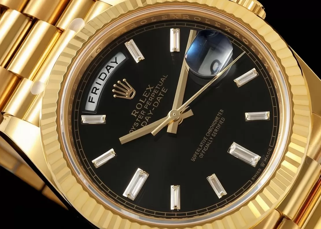 DayDate 228238 40mm YG/YG Black Dial THBF V3 SH3255(Tungsten Heavy Version) - Image 3