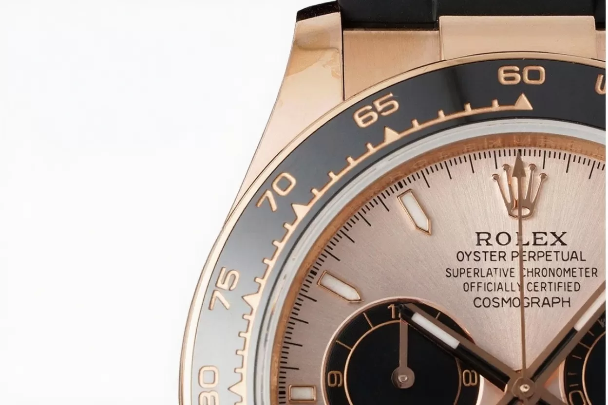 Daytona 126515 40mm RG/RU Champagne/Black QF SH4131 (Gain Weight) - Image 2