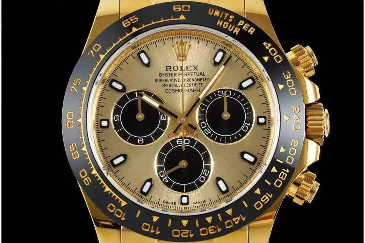 Daytona 116518 40mm YG/RU Gold Dial VSF DD4130 Super Clone - Image 2