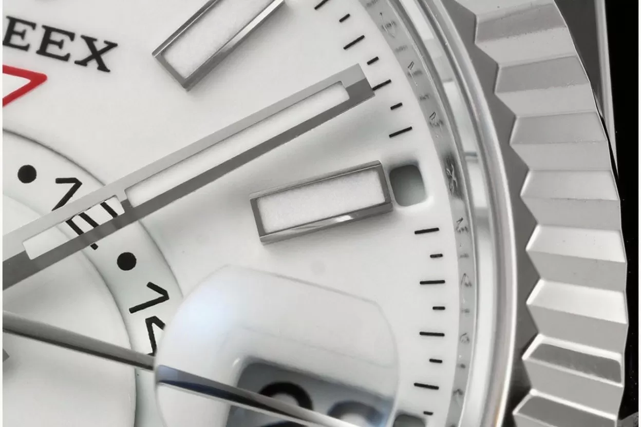 SkyDweller 336234 42mm SS/RU White Dial ZF A2824(Tungsten Heavy Version) - Image 5