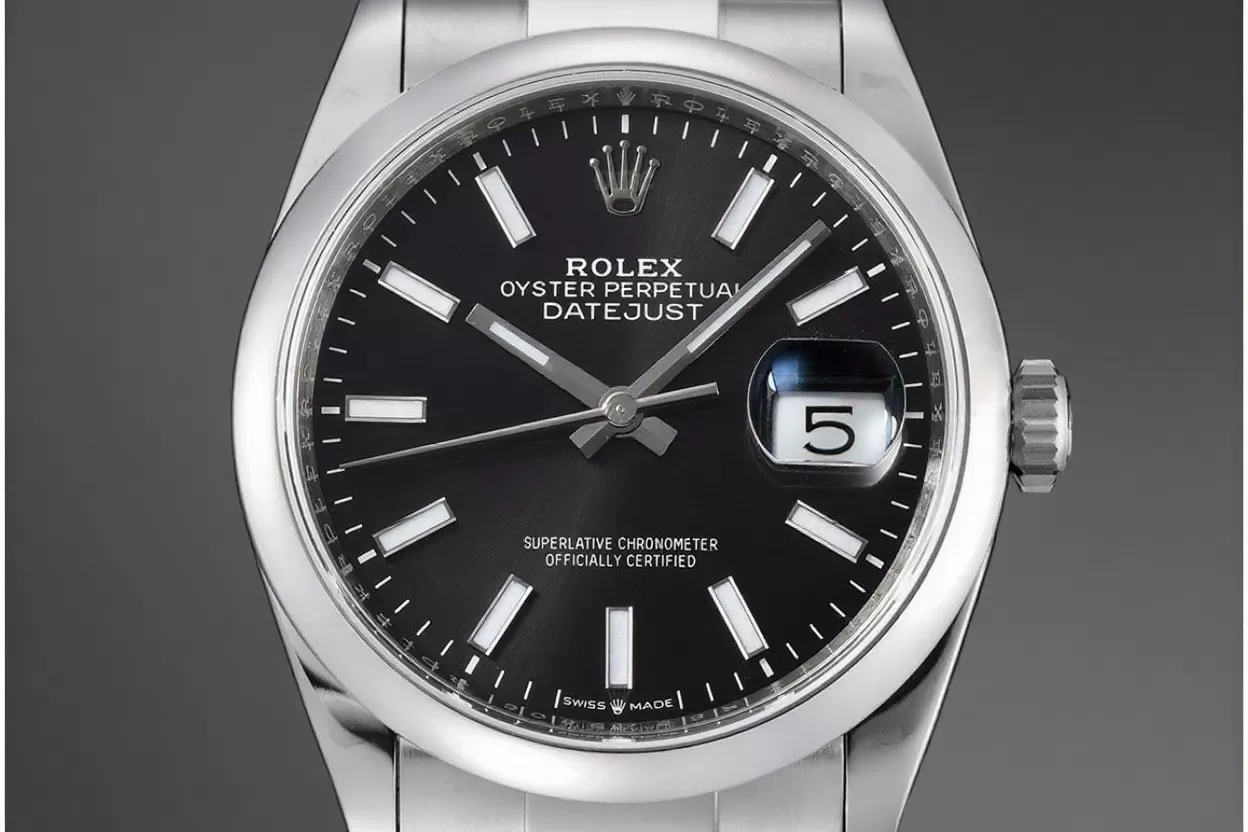Datejust 126200 36mm Oys SS/SS Black Dial VSF DD3235 - Image 2