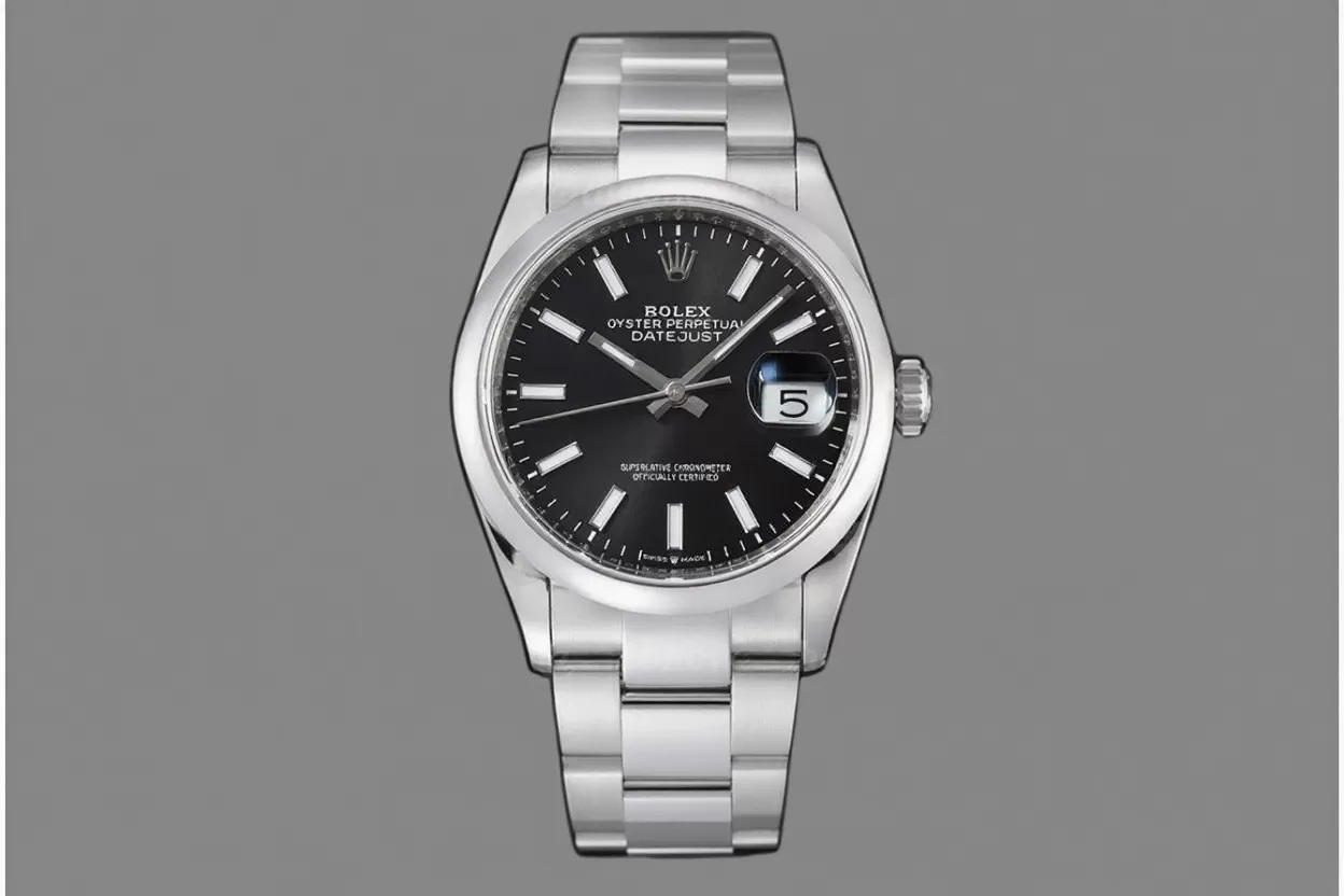 Datejust 126200 36mm Oys SS/SS Black Dial VSF DD3235 - Image 4