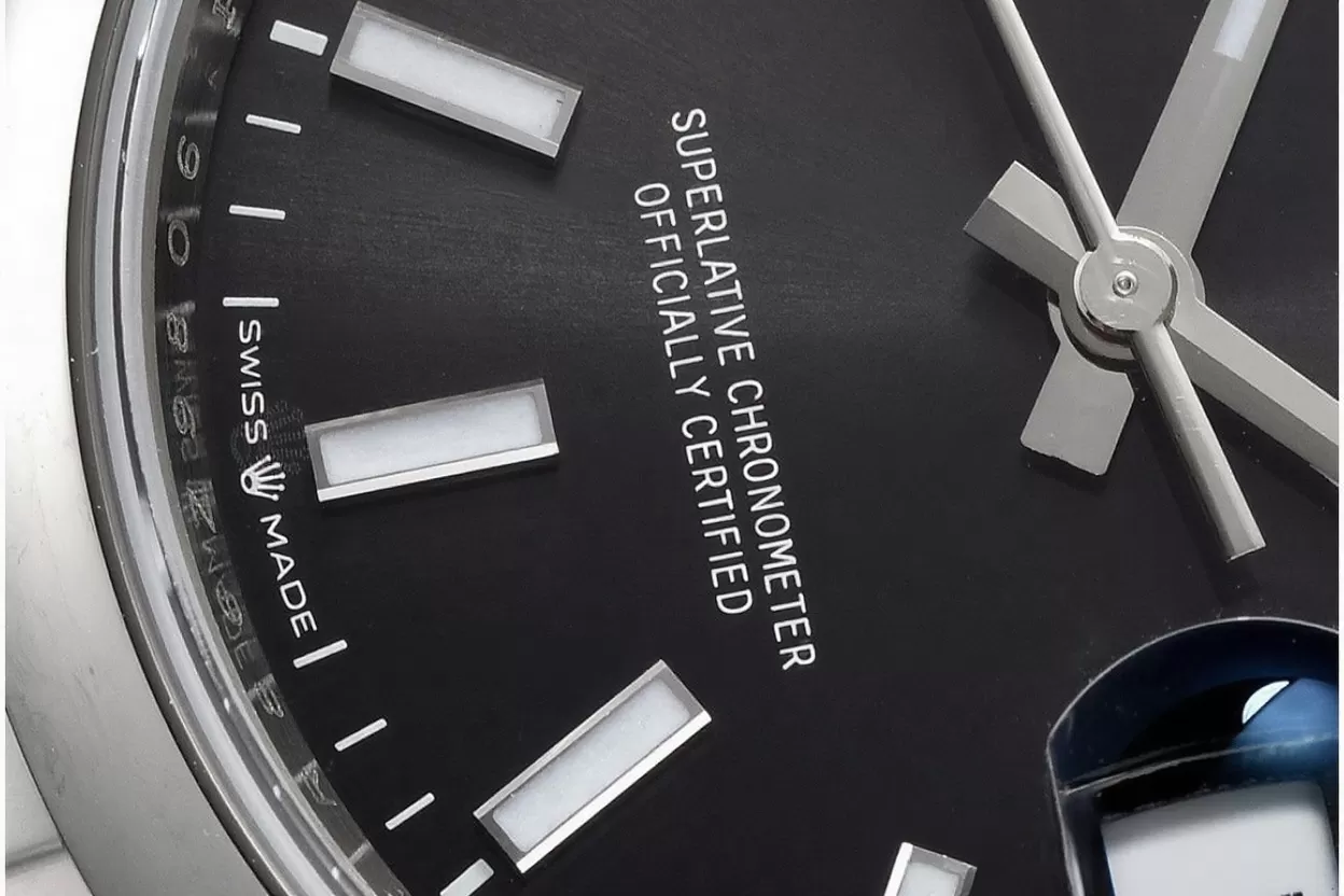 Datejust 126200 36mm Oys SS/SS Black Dial VSF DD3235 - Image 5