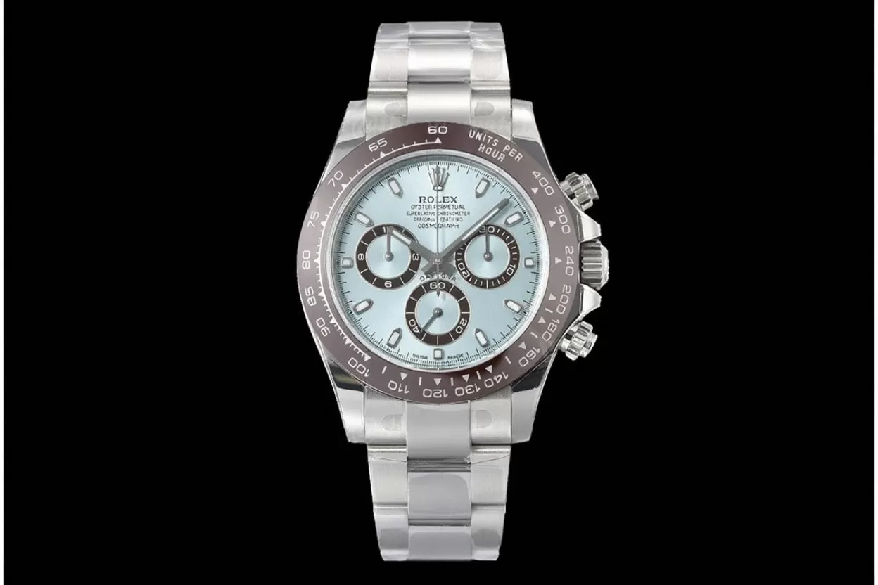 Daytona 116506 40mm SS/SS Ice Blue Dial VSF DD4130 Super Clone - Image 4