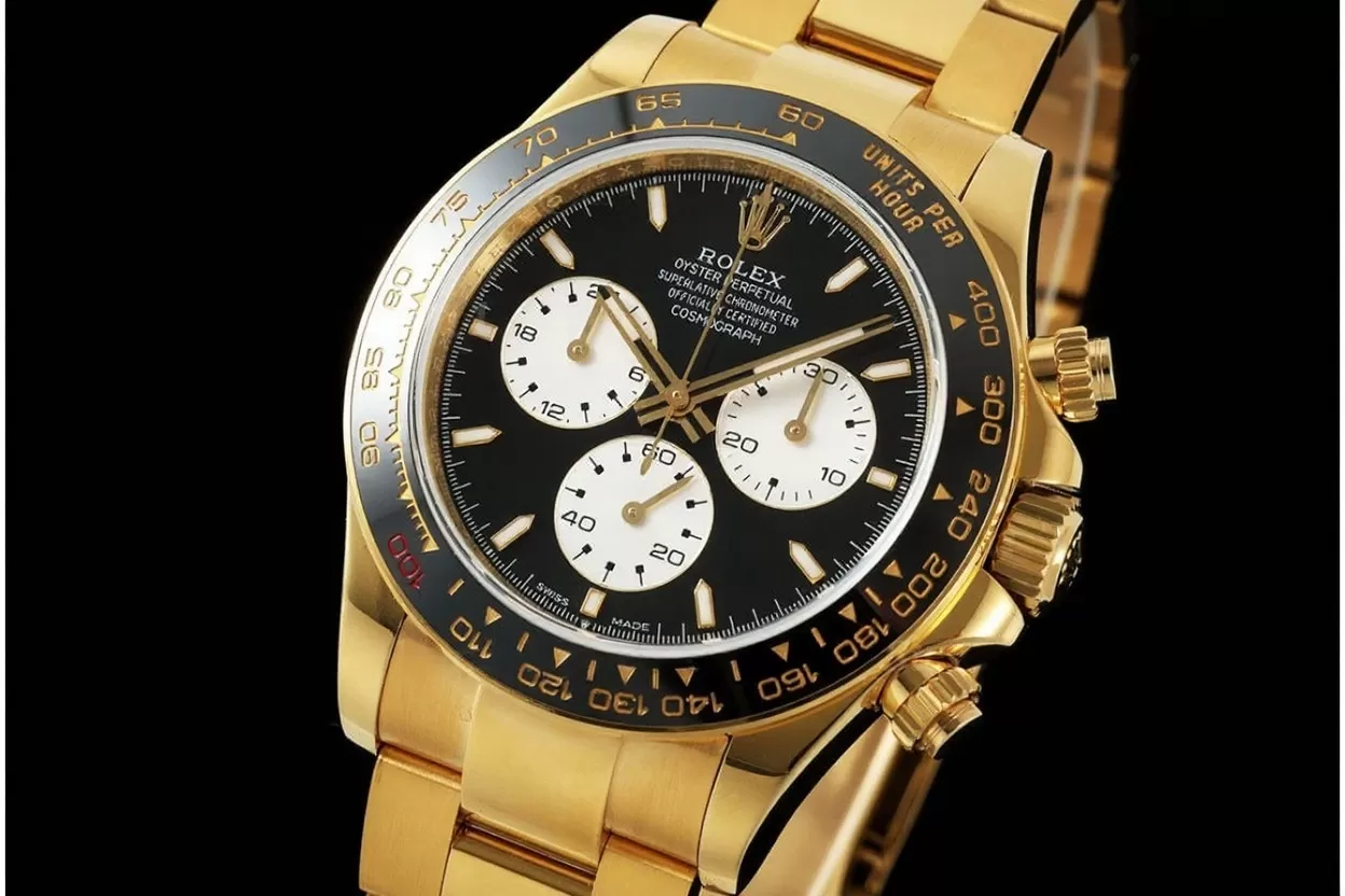 Daytona 126528 40mm Le Mans YG/YG Black Dial QF V9 SH4132 Max(Gain Weight) (24Hour Subdial)