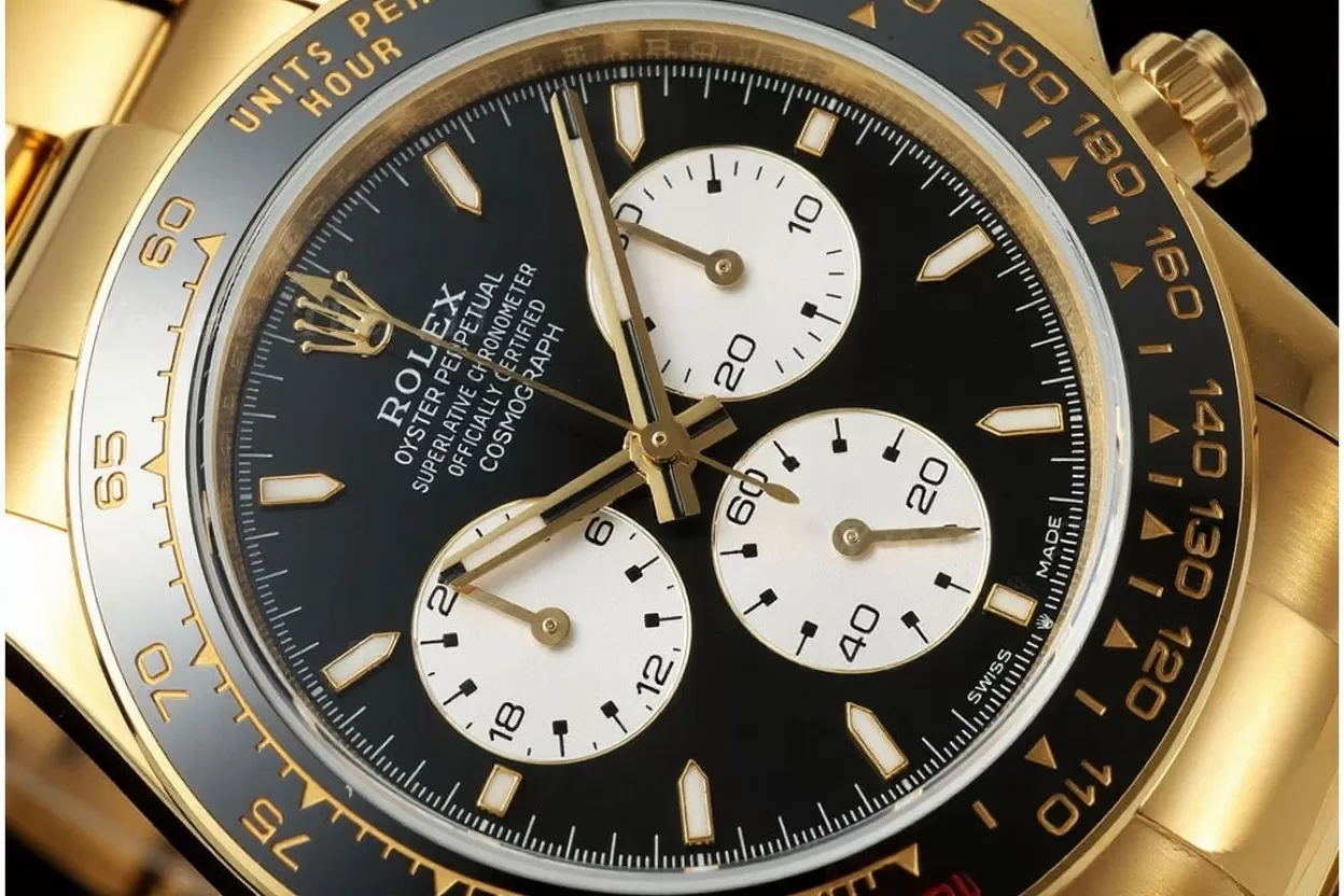 Daytona 126528 40mm Le Mans YG/YG Black Dial QF V9 SH4132 Max(Gain Weight) (24Hour Subdial) - Image 2